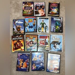 Disney and Family Movie DVD Collection